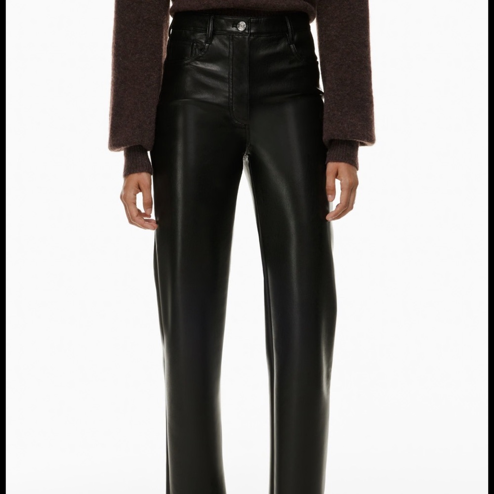 Black Melina pant aritzia